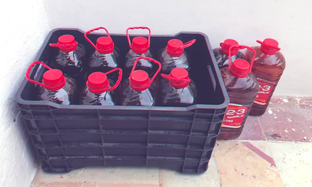 Recolección de aceite