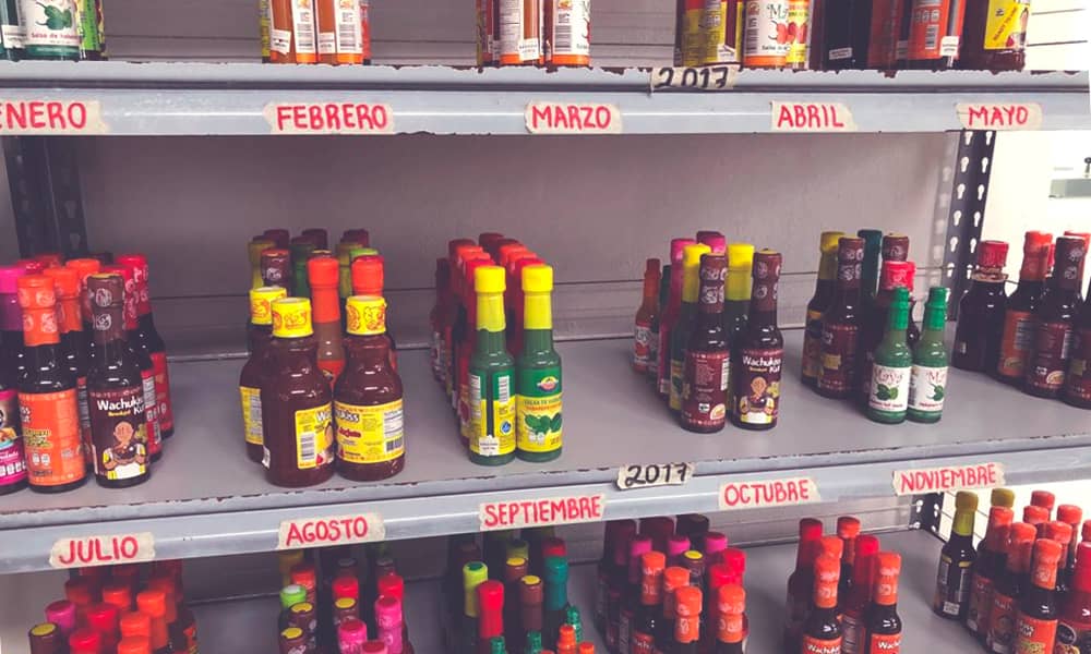 salsas de chile habanero